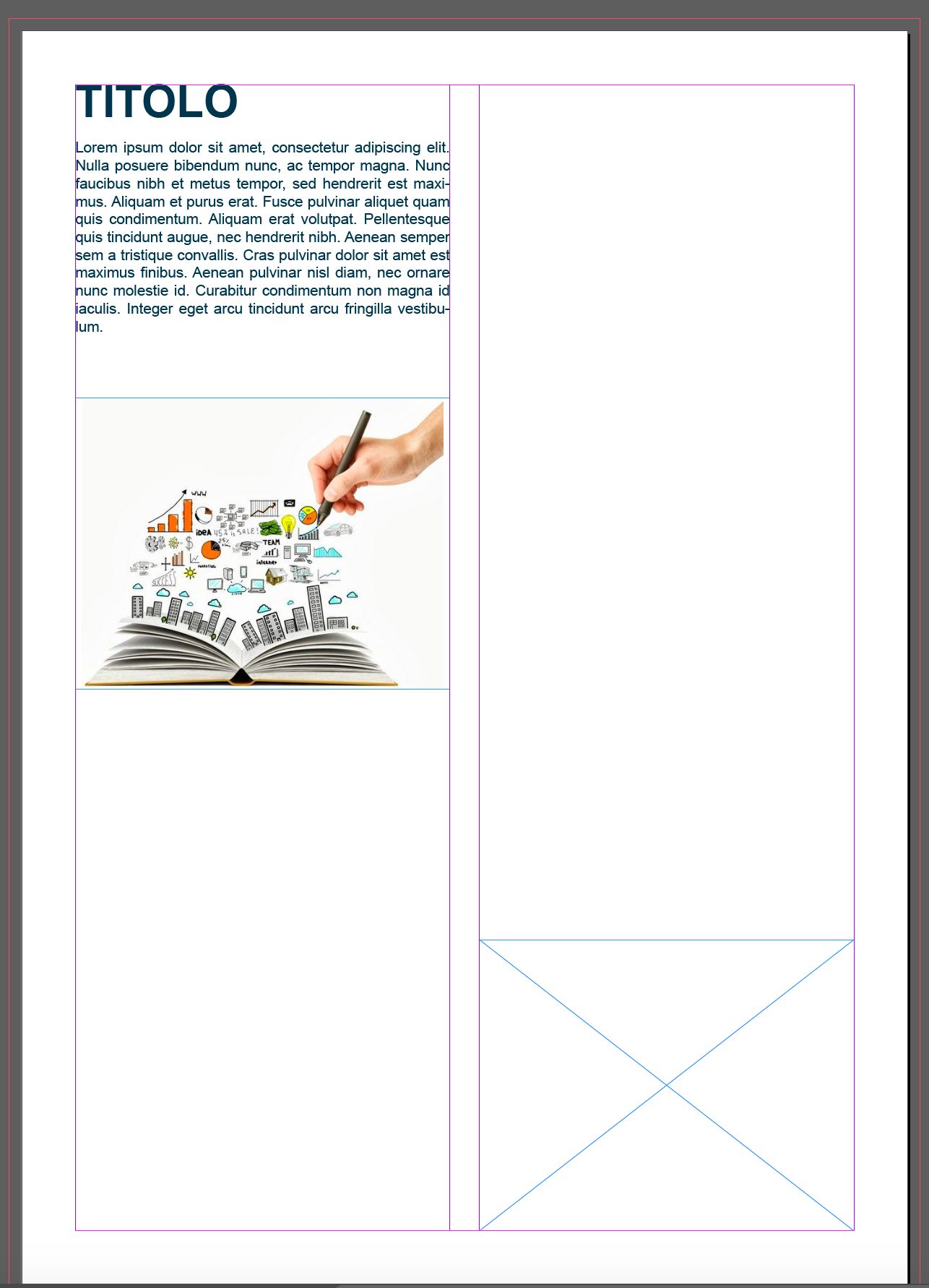 Come creare una brochure con Adobe Indesign Impaginazione