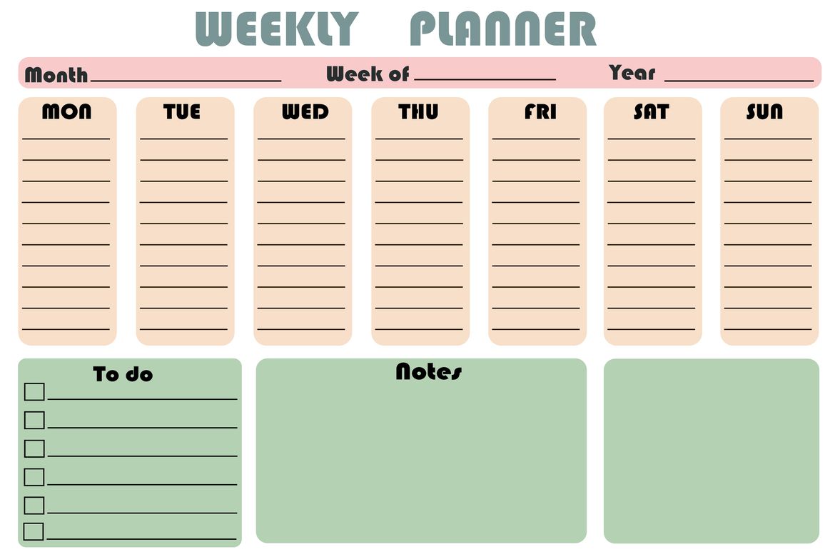 Come creare un planning settimanale da tavolo per organizzare il lavo…: L’organizzazione è la tua mania? Ecco allora come realizzare un planning settimanale da tavolo da stampare, uno strumento perfetto e su misura per le tue esige…