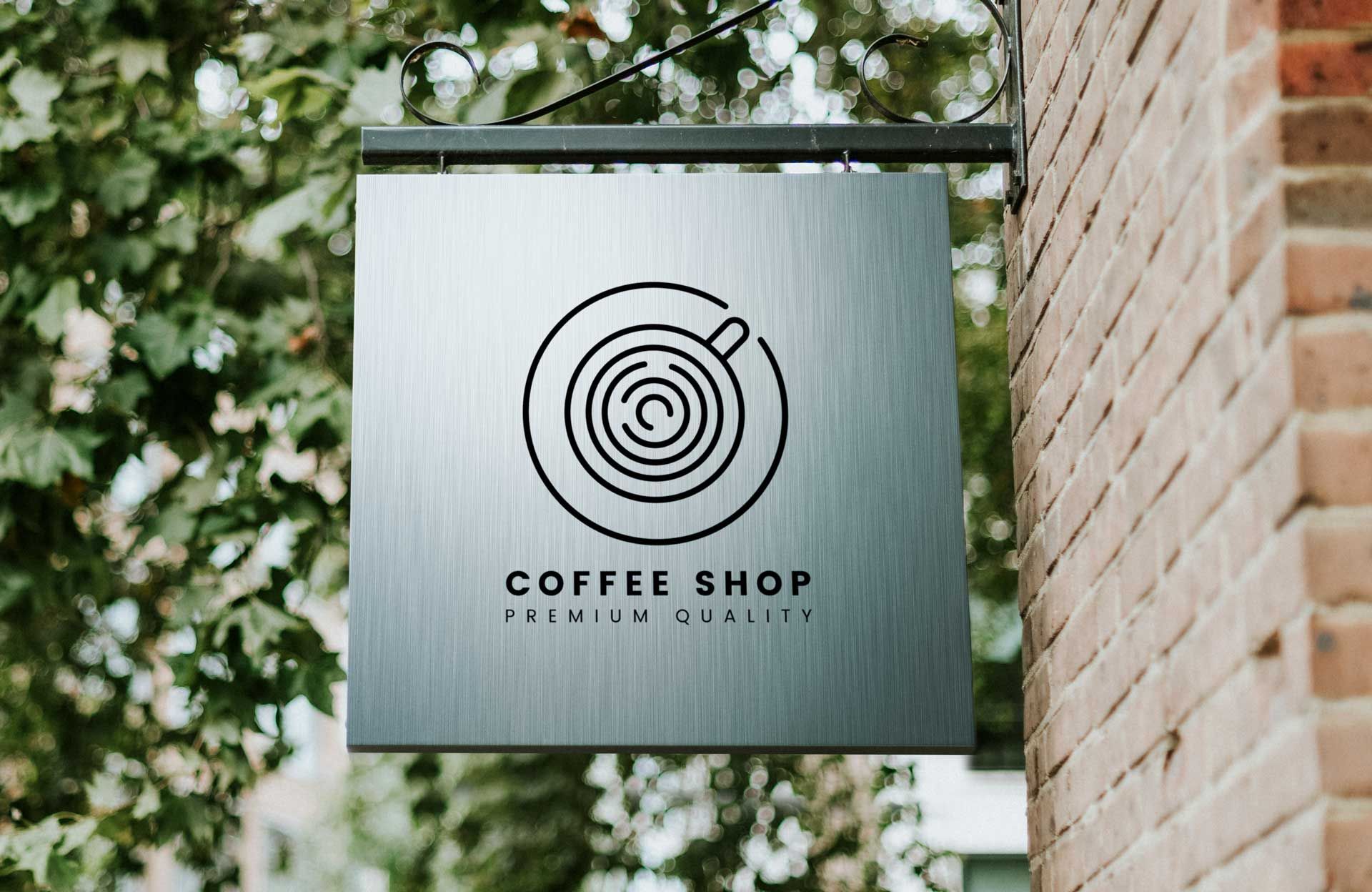 Questa insegna professionale presenta una finitura metallica elegante con un logo caffè minimalista e circolare, ideale per caffetterie e bar che desiderano attirare i passanti. Il design moderno comunica credibilità del brand e identifica immediatamente il tipo di attività, rendendola uno strumento di marketing efficace per i negozi al dettaglio. La segnaletica ad alta visibilità incoraggia il t…
