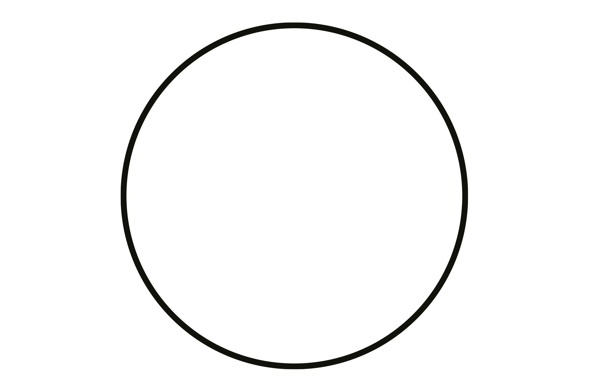 Rotondo: Taglio di forma circolare al formato indicato