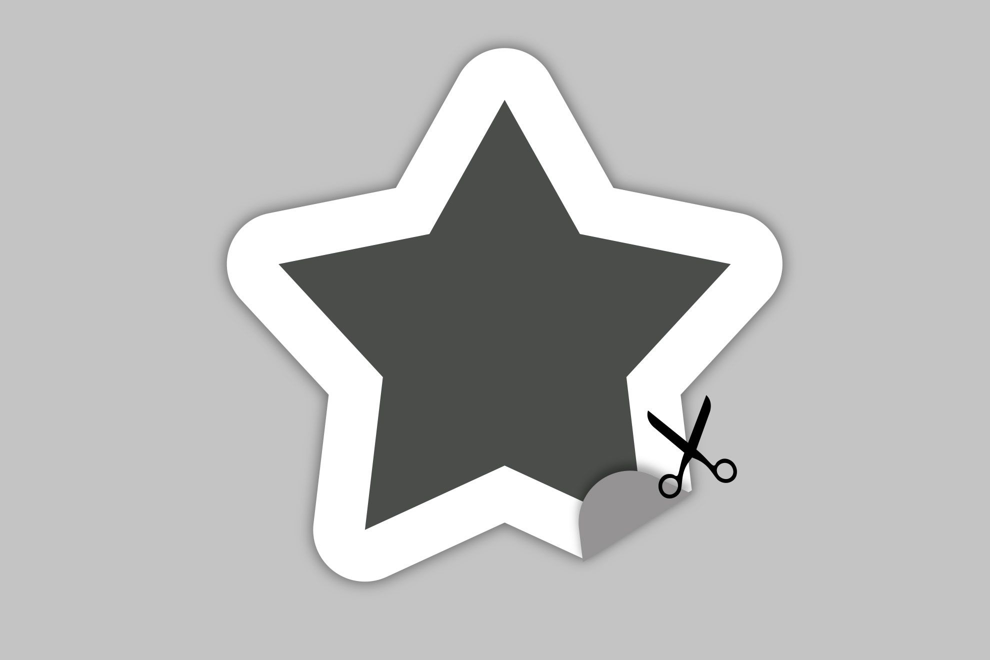 Taglio completo: Gli adesivi saranno consegnati singolarmente tagliati secondo il tracciato inviato.