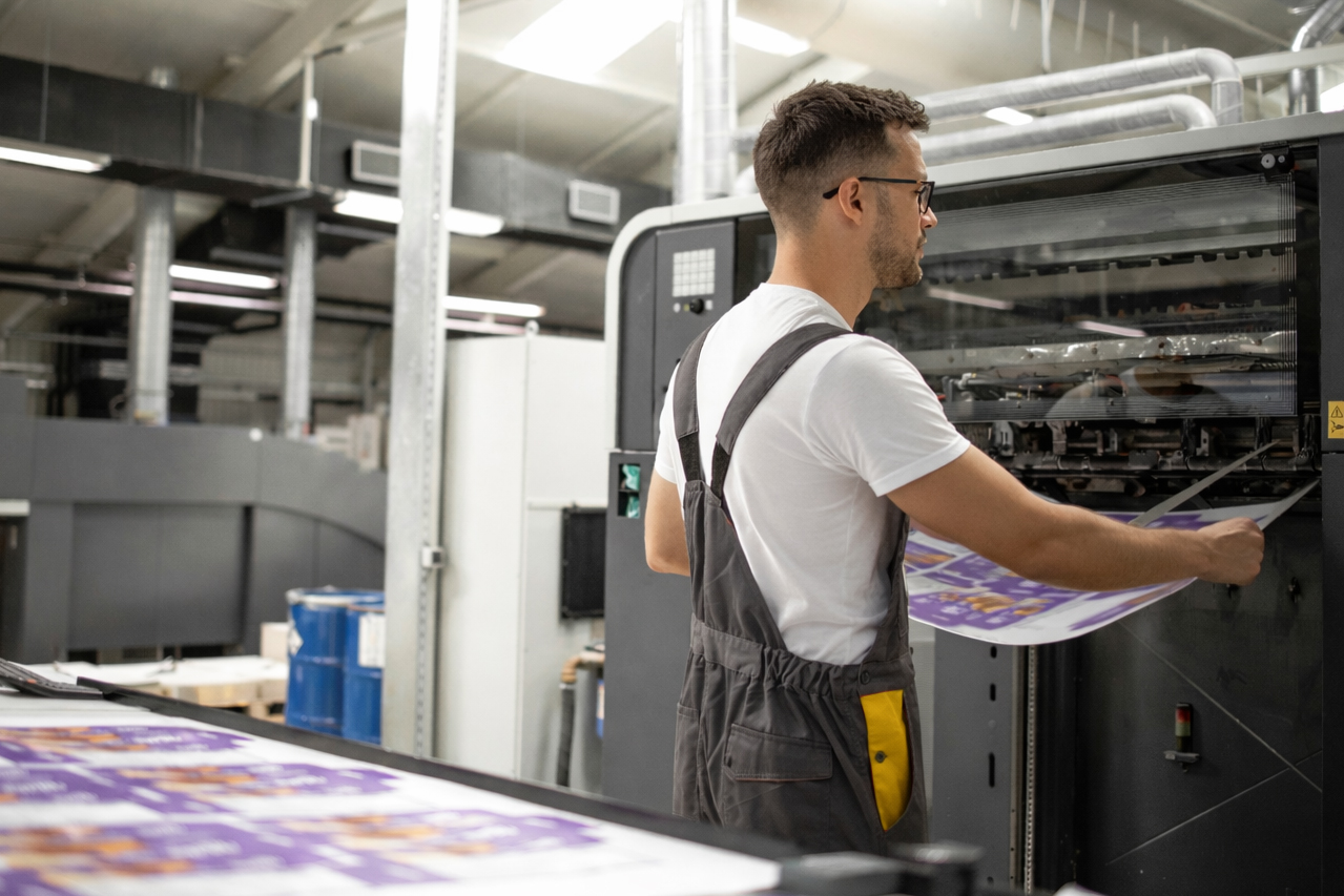 macchina-offset-heidelberg-stampa-libri.jpg: Macchina da stampa offset Heidelberg per la stampa di libri in alta tiratura