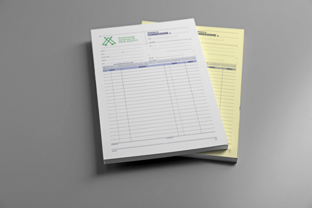 Questi blocchi autoricalcanti utilizzano la tecnologia senza carbone per una copia istantanea senza pressione. I moduli bianco e giallo sono ideali per ordini aziendali, fatture e archiviazione con stampa di alta qualità e duratura. Disponibili online con dimensionamento personalizzato e sconti per quantità fino al 40%.