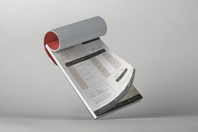 Questo blocco autocopiante combina funzionalità professionale con design della copertina di protezione per l'organizzazione sicura. Perfetto per fatture, ricevute e registri dei clienti, le pagine pre-carbone eliminano la copia manuale mantenendo la qualità di stampa. I blocchi personalizzati di Sprint24 offrono soluzioni di stampa affidabili con consegna garantita istantanea.