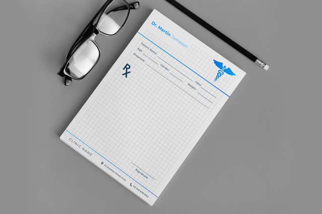 Personalizza il tuo blocco ricettari medici con il nostro servizio di stampa online, con layout a griglia professionale per la documentazione organizzata dei pazienti. Il nostro modello di blocco vuoto è progettato per una stampa e una personalizzazione facili in base al marchio della tua pratica medica. La stampa personalizzata di qualità a prezzi competitivi garantisce una documentazione sanita…