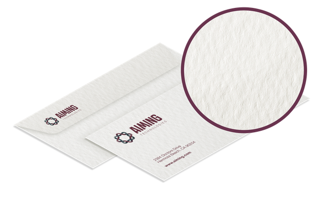 Buste Tintoretto Neve finitura texturizzata premium per stampa a colori personalizzata occasioni. Sprint24.