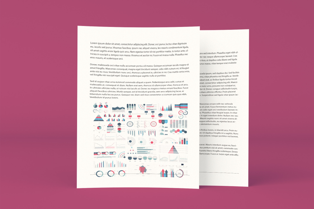 Dispense universitarie stampate professionali con grafici, diagrammi e visualizzazioni di dati integrati. Il nostro servizio di stampa online ti consente di creare dispense personalizzate e di alta qualità con contenuto visivo complesso, garantendo una chiara riproduzione di infografiche. Perfetto per corsi accademici che richiedono comunicazione visiva dei dati e consegna garantita.