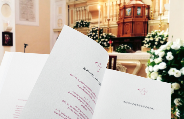 Questi eleganti libretti matrimoniali stampati presentano un design minimalista raffinato, ideale per guidare i vostri ospiti durante la cerimonia. Personalizzati con tipografia elegante e una disposizione attenta, creano un'esperienza visiva coerente che rispecchia l'estetica del vostro matrimonio. I libretti matrimoniali stampati personalizzati aggiungono un tocco professionale e coordinato al …