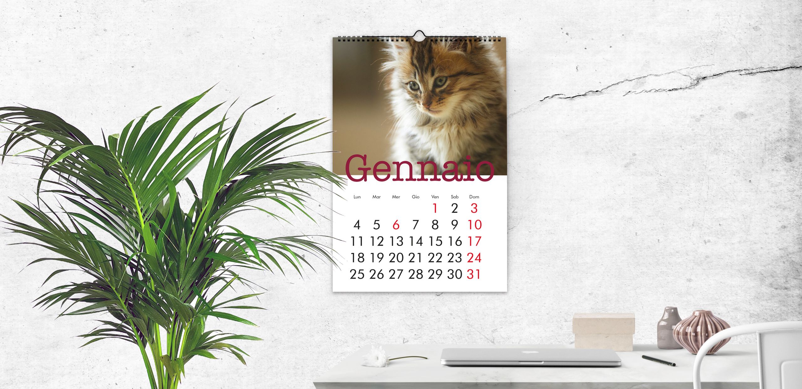 Stampa Calendari Da Muro Personalizzati Online | Sprint24.com