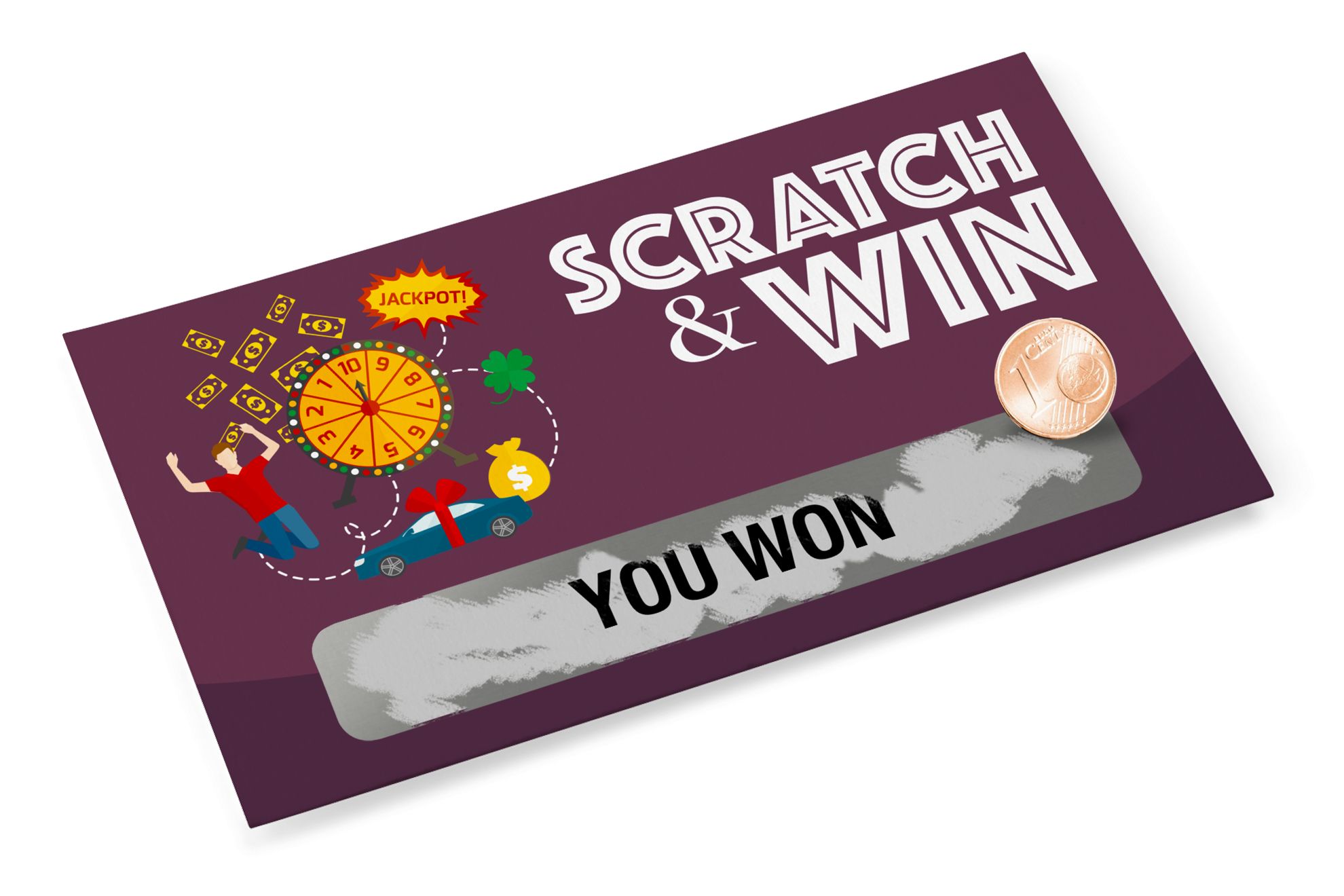 Scratch Card: Stampa Online, Conviene!: Vuoi divertire i tuoi clienti con un gratta e vinci personalizzato? Scegli Sprint24, la tipografia per la stampa online di scratch card a piccoli prezzi! Scratch Card: Stampa Online, Conviene!: Vuoi divertire i tuoi clienti con un gratta e vinci personalizzato? Scegli Sprint24, la tipografia per la stampa online di scratch card a piccoli prezzi!
