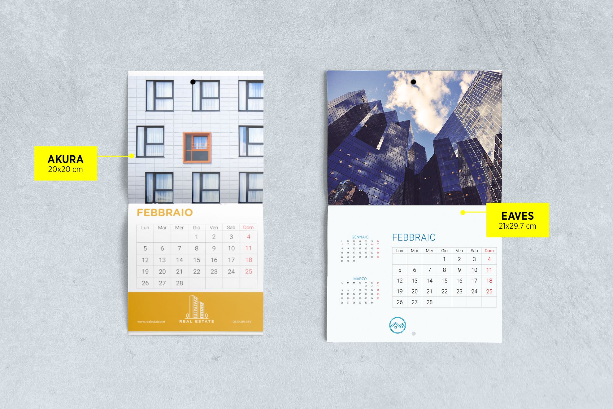 Stampa online 01 calendari punti metallici Stampa online 01 calendari punti metallici