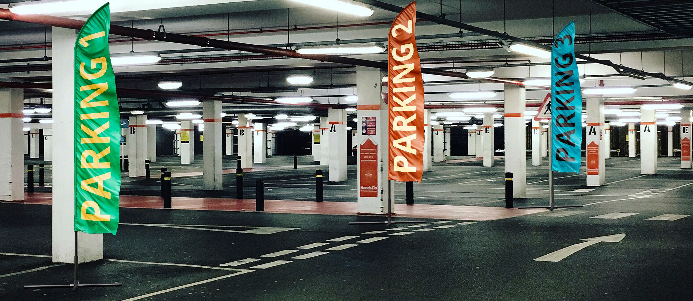 Stampa online bandiera lama parking Stampa online bandiera lama parking