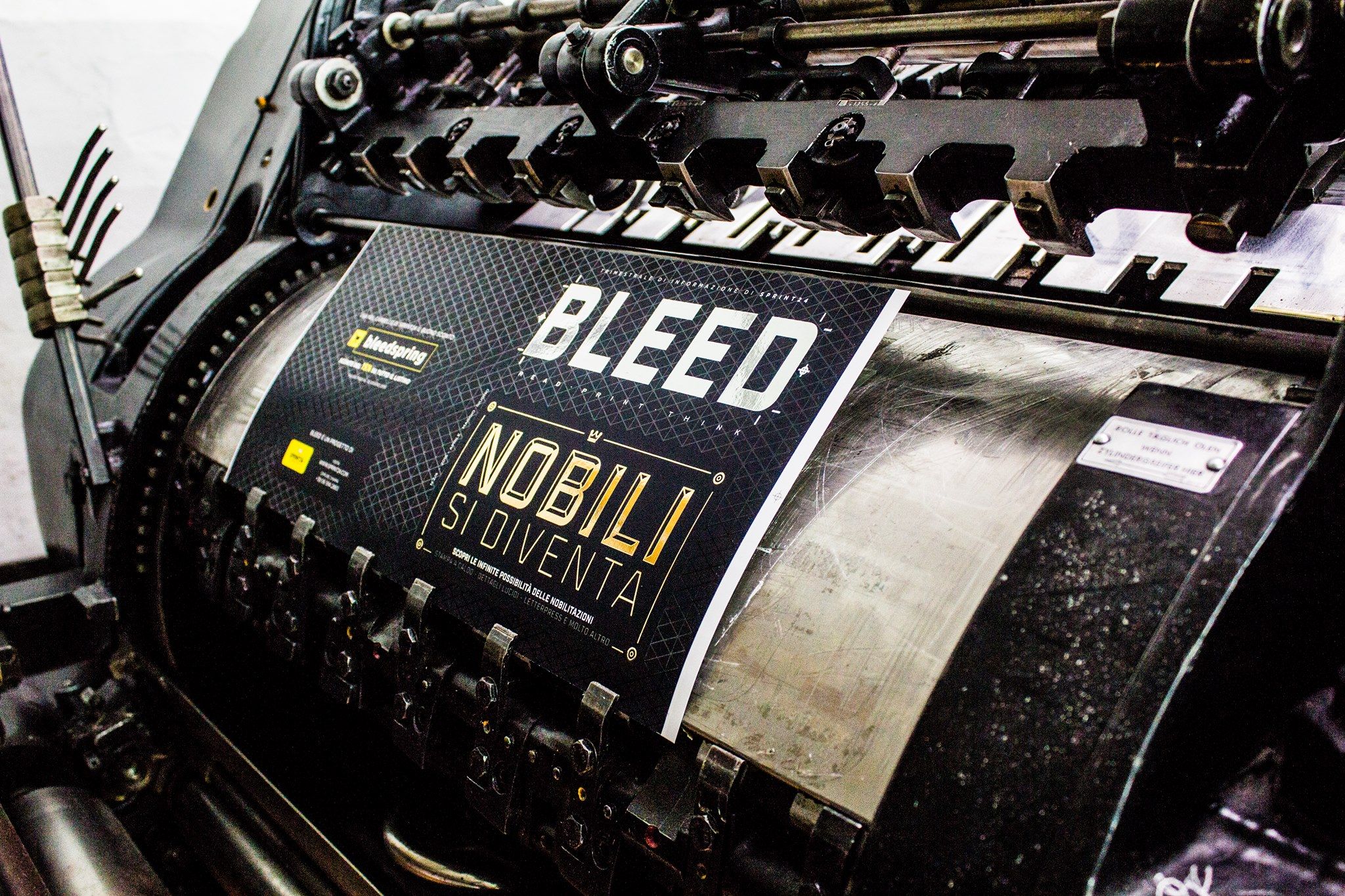 Stampa online Bleed Lavorazione Stampa online Bleed Lavorazione