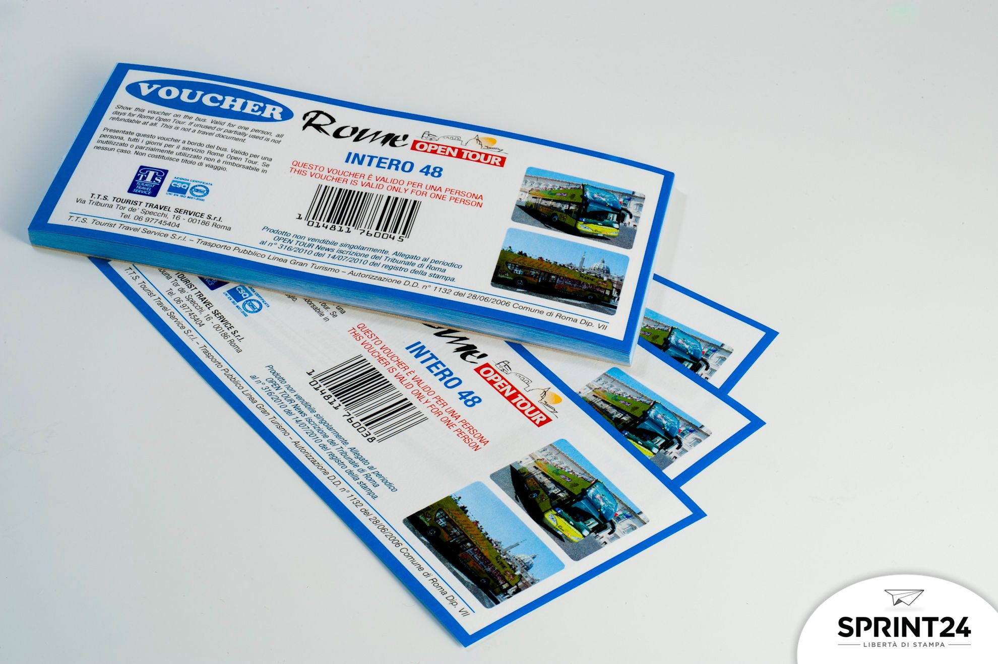 Stampa online Blocchi numerati Biglietti Italy Open Tour Stampa online Blocchi numerati Biglietti Italy Open Tour