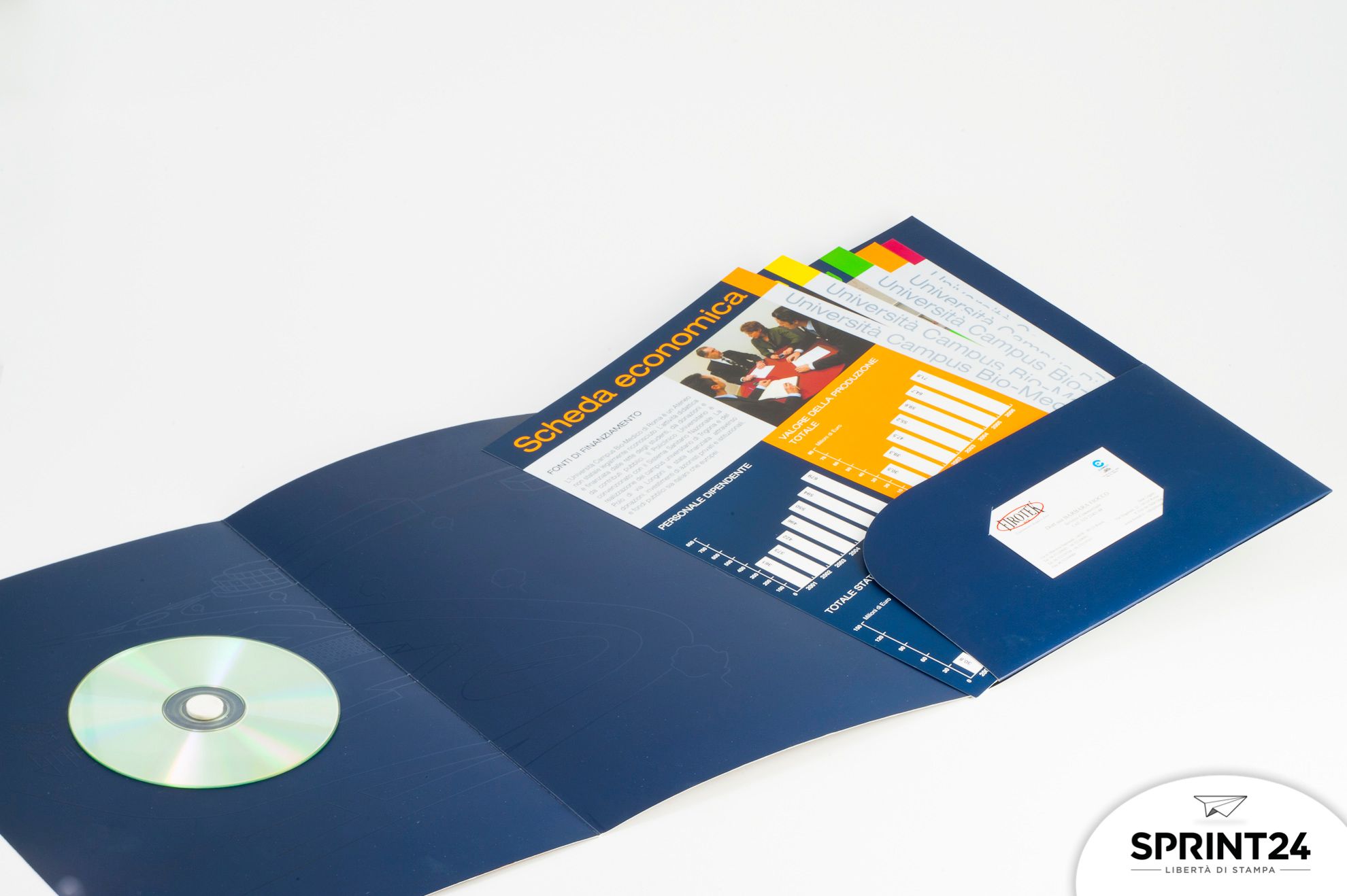 Stampa online Cartelline a 3 ante Stampa online Cartelline a 3 ante