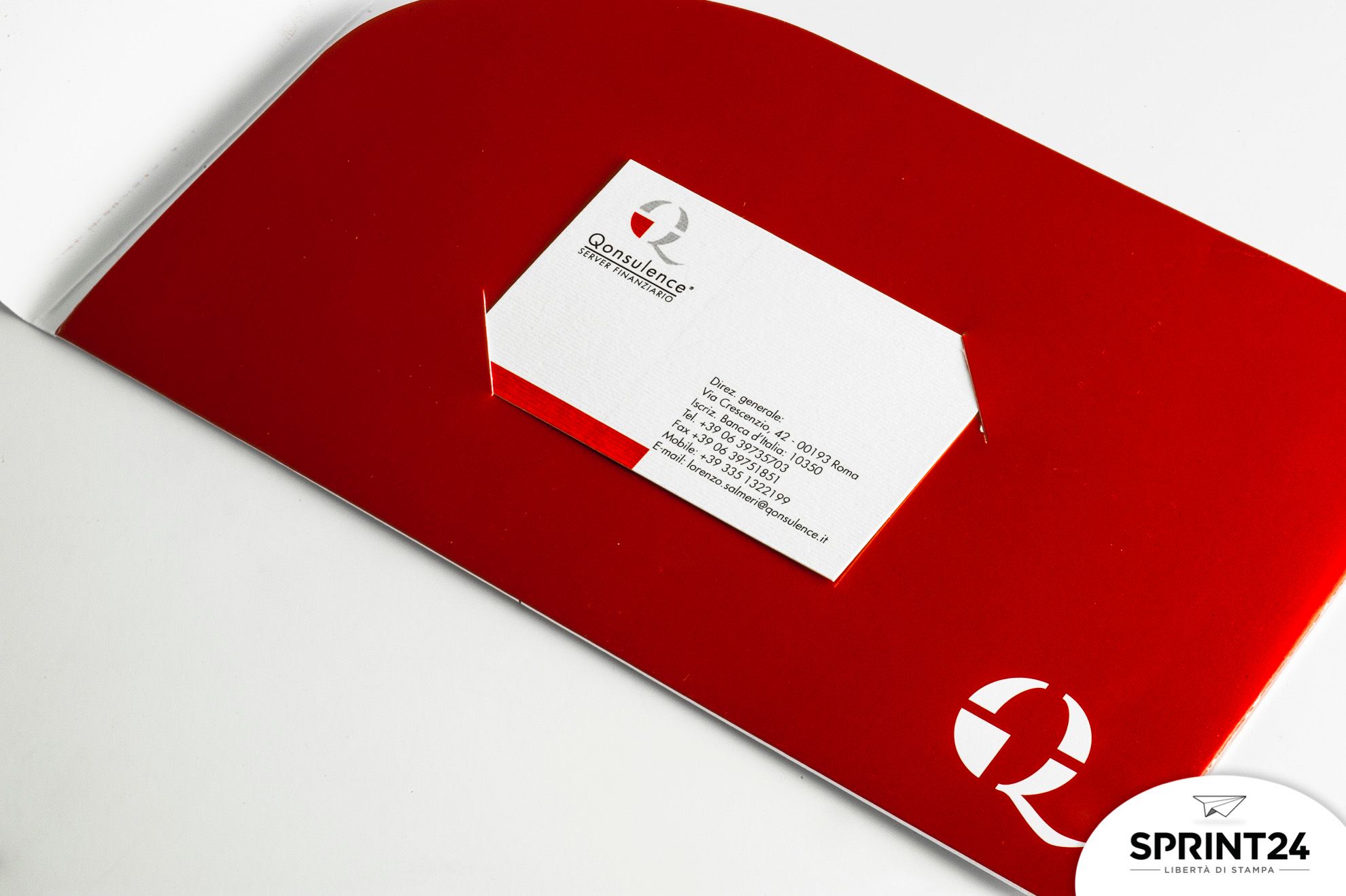Stampa online Cartelline con tasca Qonsulence Stampa online Cartelline con tasca Qonsulence