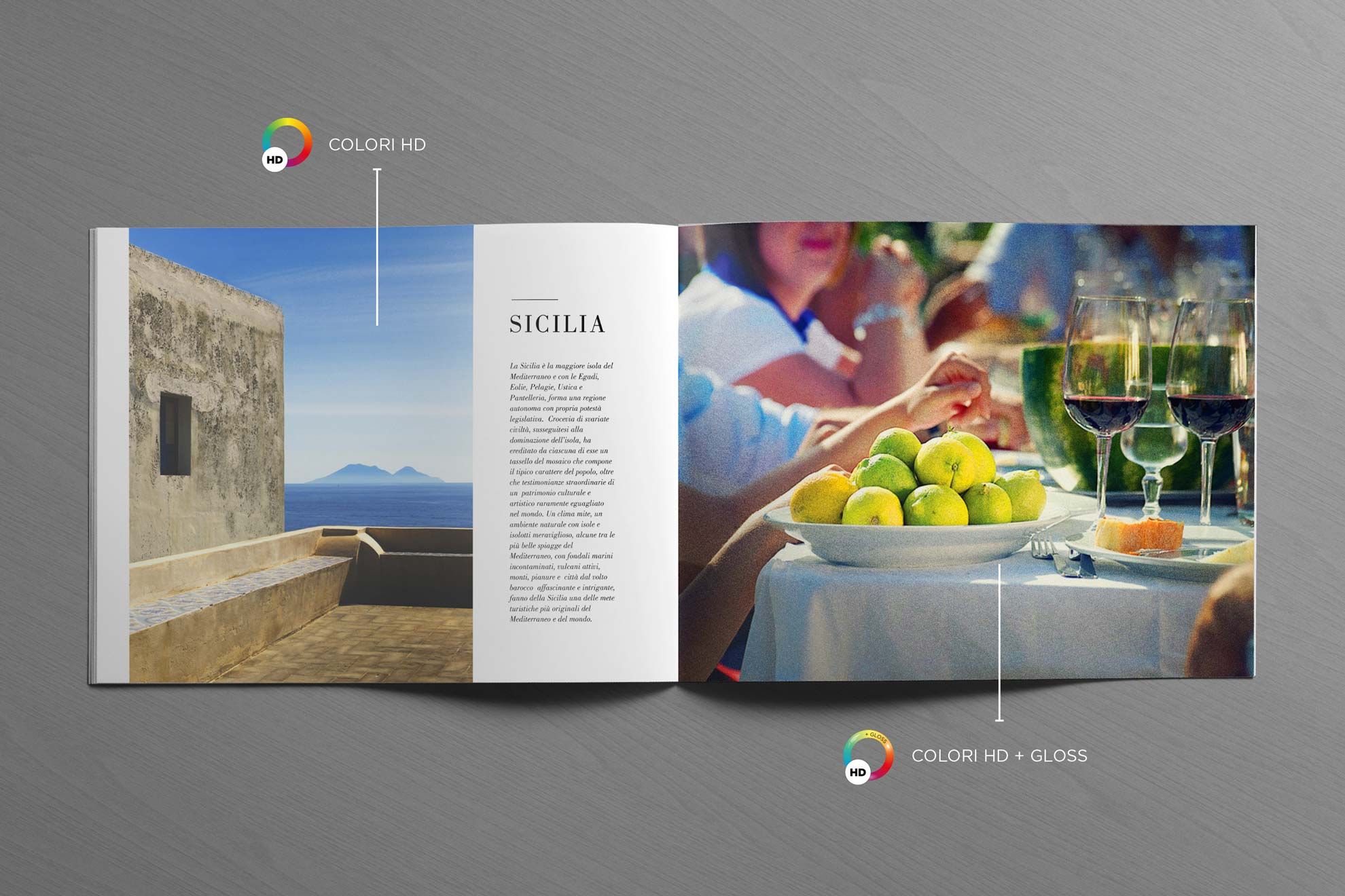 Stampa online HD vs HD+GLOSS Stampa online HD vs HD+GLOSS
