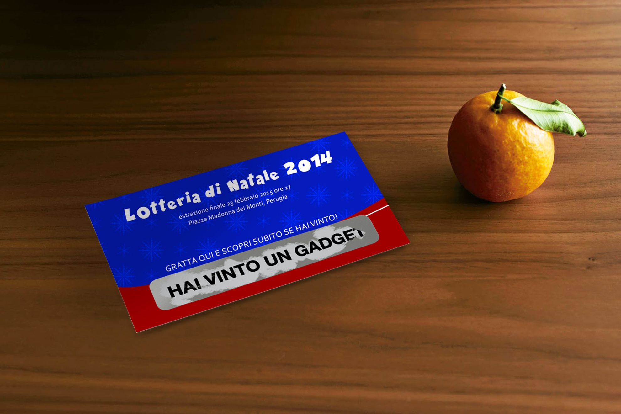Stampa online Scratch Mandarino Stampa online Scratch Mandarino
