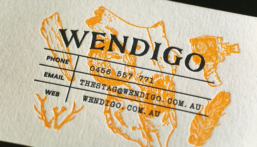 Stampa online wendigo retro Stampa online wendigo retro