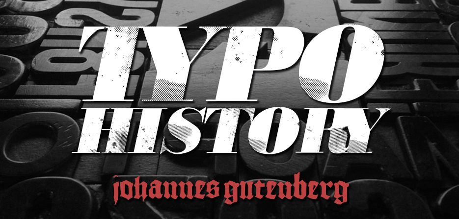 Typo History - Johannes Gutenberg: Una goccia d'inchiostro. Mi piace immaginare così questa rubrica sulla Storia della tipografia e dei grandi tipografi.
Una goccia che si espande sul …