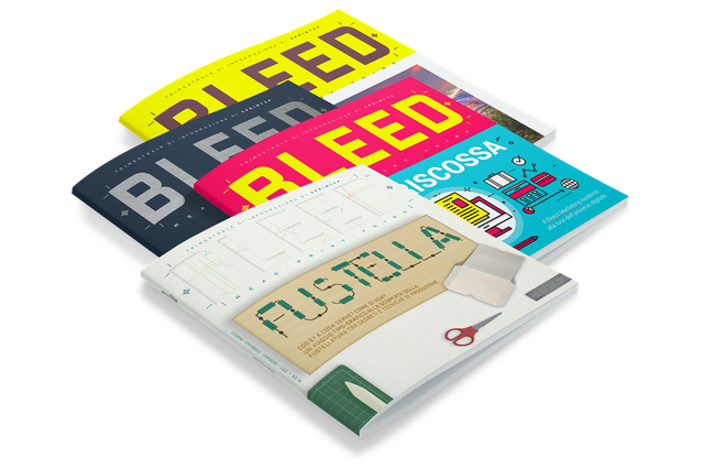 Bleed Magazine: Bleed vuole informare ed aggiornare con rubriche, approfondimenti, servizi speciali dedicati a Sprint24 e al mondo della grafica e della tipografia i…
