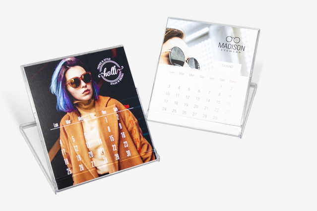 Stampa Calendario da Tavolo Personalizzato con Basetta: Stampare un calendario personalizzato da ta…