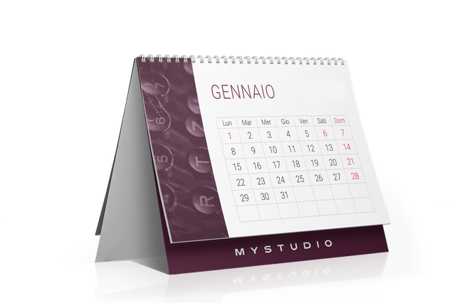 Stampa Calendari da Tavolo 13 Fogli Online: Stampa Calendari da tavolo 13 fogli per far ricordare o…