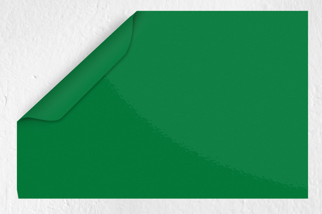 Pvc lucido Verde: Adesivo acrilico a base solvente, di tipo monomerico calandrato. Colla permanente con appiccicosità immediata. Adatto alla generalità delle superfici piane (ec…