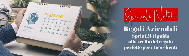 Regali Aziendali e Gadget Personalizzati di Natale: Vorresti realizzare dei gadget natalizi per i tuoi clienti e sei alla ricerca di idee originali? Scegli Sprint24 per realizzare regali aziendali unici per clie…