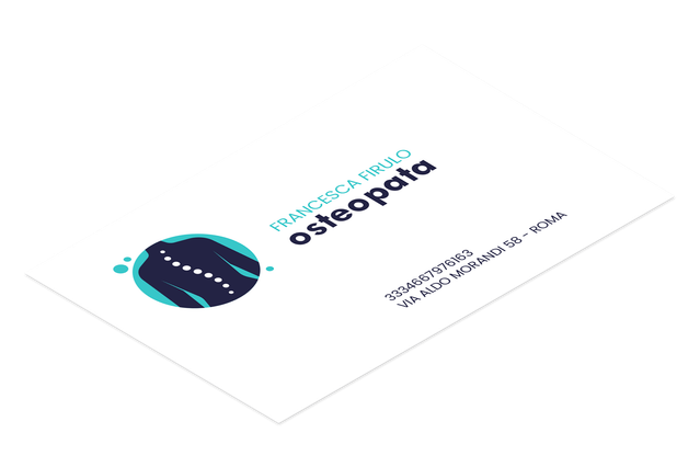 Stampa Biglietti da Visita Osteopata Personalizzati Online: Sprint24 è la tipografia online che ti permette di avere una stampa di biglietti da visita per osteopata resistenti e di elevata qualità. Scopri di più!