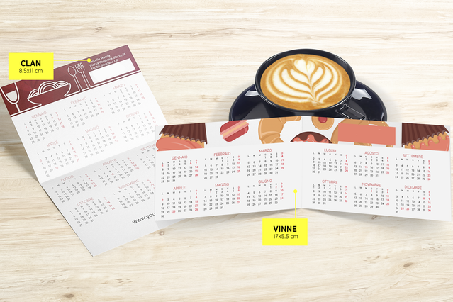 Stampa online 02 tascabile food: Configura e ordina online su Sprint24 un calendario compatto e fatti ricordare dai tuoi clienti tutto l'anno. Stampa professionale, grande convenienza.